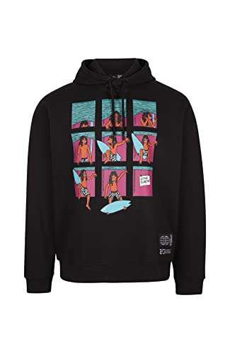 O'NEILL Herren Progressive Hoodie Sweatshirt, Verdunkelung (Black Out), XL/XXL (4er Pack) von O'Neill