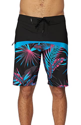 O'NEILL Mens Hyperfreak Boardshorts, Black 4, 30 von O'Neill