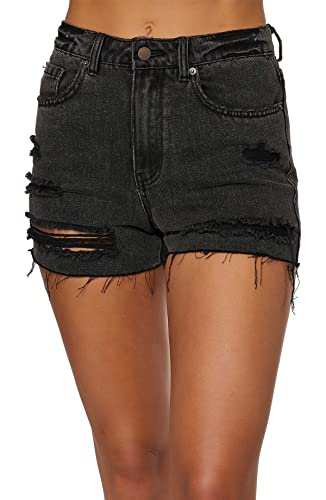 O'NEILL Womens Angus Shorts, Washed Black, 27 von O'Neill