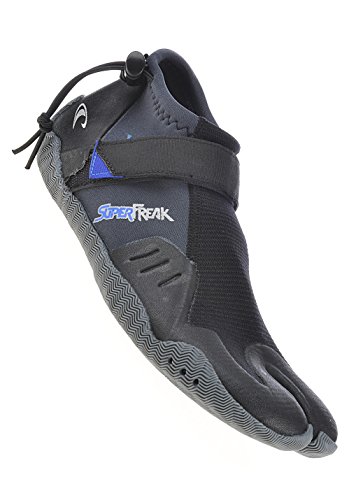 O‘Neill 2017 Superfreak Tropical Zehenschuh, geteilte Zehenspize, 2 mm, 4124, Neopren, 002 BLACK, UK Size 9 von O'Neill