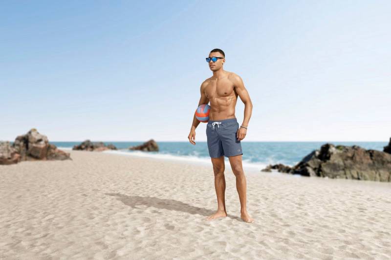 O'Neill Badeshorts VERT 16'' SWIM SHORTS mit Druckknopf von O'Neill