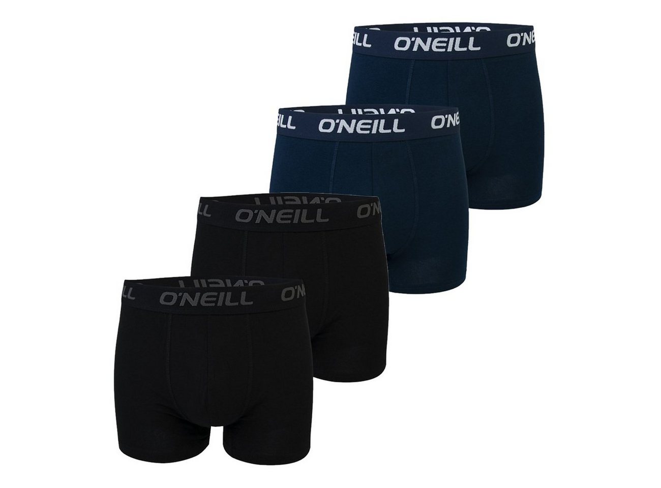 O'Neill Boxershorts Men boxer O'Neill plain Multipack (4-St) mit Logo Webbund von O'Neill