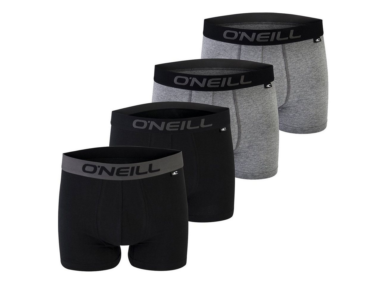 O'Neill Boxershorts Men boxer O'Neill plain Multipack (4-St) mit Logo Webbund von O'Neill