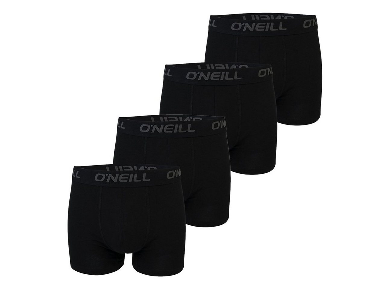 O'Neill Boxershorts Men boxer O'Neill plain Multipack (4-St) mit Logo Webbund von O'Neill