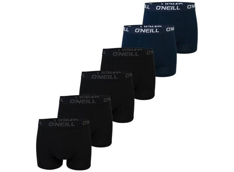 O'Neill Boxershorts Men boxer O'Neill plain Multipack (6-St) mit Logo Webbund von O'Neill