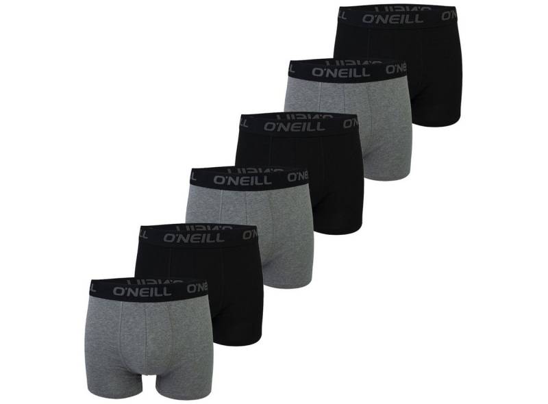 O'Neill Boxershorts Men boxer O'Neill plain Multipack (6-St) mit Logo Webbund von O'Neill