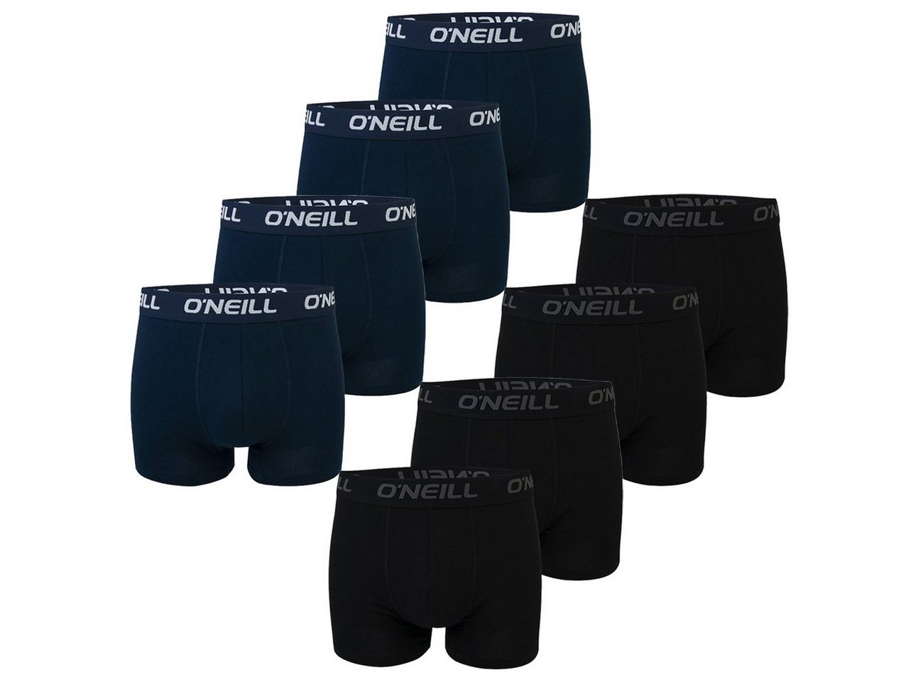 O'Neill Boxershorts Men boxer O'Neill plain Multipack (8-St) mit Logo Webbund von O'Neill