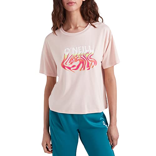 O'NEILL Damen Active Rutile T-Shirt, orange (Peach Whip), Small-Medium (4er Pack) von O'Neill