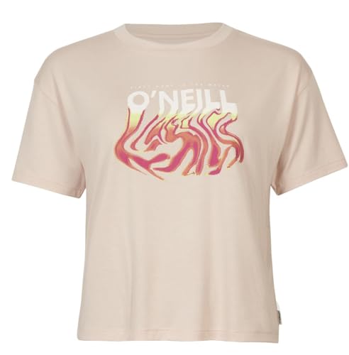 O'NEILL Damen Active Rutile T-Shirt Tshirt, orange (Peach Whip), M-L (6er Pack) von O'Neill