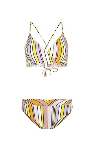 O'Neill Damen BAAY-MAOI Set Bikini, 32021 Multi Stripe, Regular von O'Neill