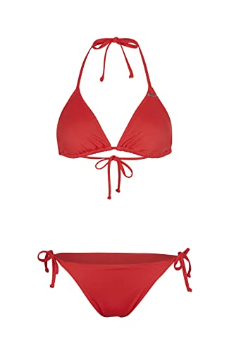 O'Neill Damen Capri-BONDEY Essential Fixed Set Bikini, 13018 Red Coat, Regular von O'Neill