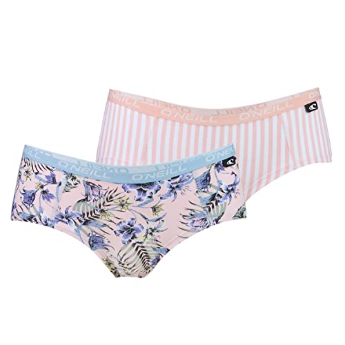 O'Neill Damen | Hipster | 2er Set | Saison (Floral Pink - Multi/Coral, XL) von O'Neill