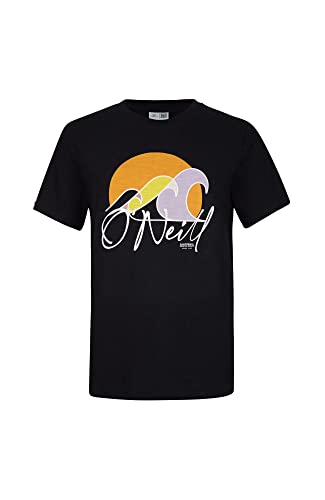 O'NEILL Damen Luano Graphic T-Shirt, 19010 Schwarz, 0 von O'Neill
