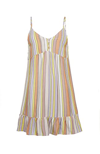 O'NEILL Damen Malu Beach Dress Lässiges Kleid, 32021 Multi Stripe, L-XL von O'Neill