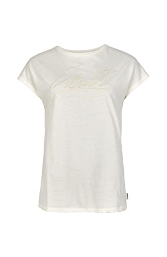 O'NEILL Damen Signature T-Shirt, 11010 Schneeweiß, L/XL von O'Neill