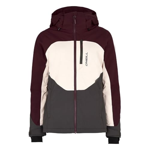 O'Neill Damen Snowboardjacke Carbonite windsor wine colour block XS von O'Neill
