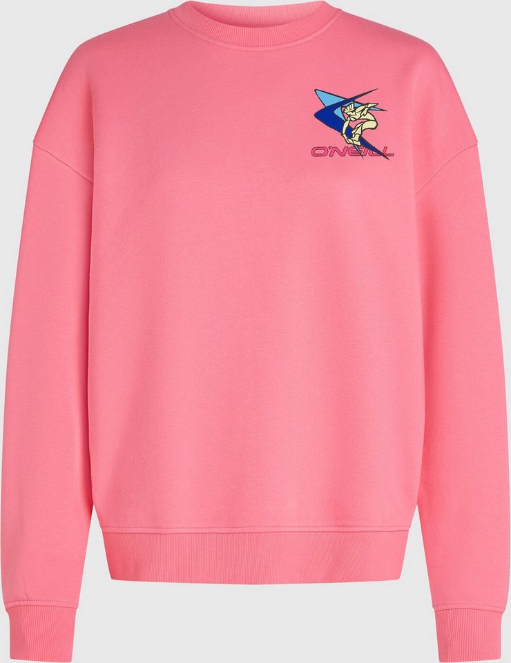 O'Neill Fleecepullover FWC'Play CREW SKATER PINK von O'Neill