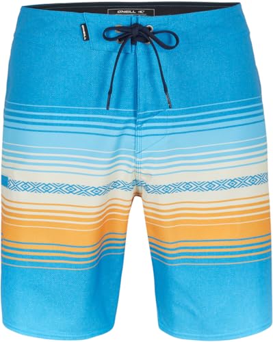 O'Neill Heat Stripe Line Boardshorts Herren blau/bunt von O'Neill