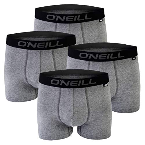 O'Neill Herren Basic Boxer-Short I Antracite (6868) I M I im praktischen 4er Pack von O'Neill