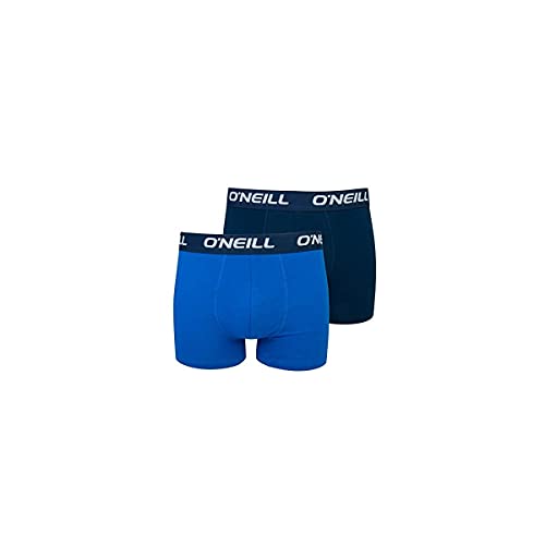 O'Neill Herren Boxer-Short Plain 2-Pack I Cobalt Marine (4749) I XL von O'Neill
