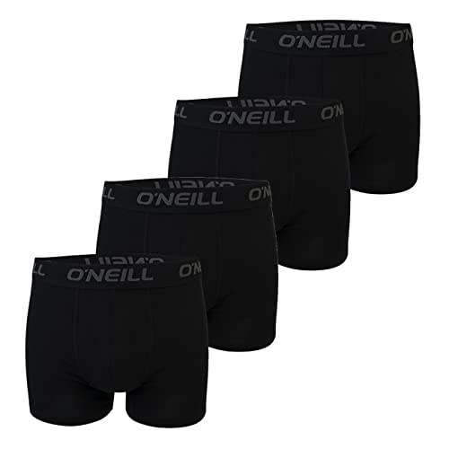 O'Neill Herren Boxer-Short Plain I 8er Pack I Black (6969) I M von O'Neill