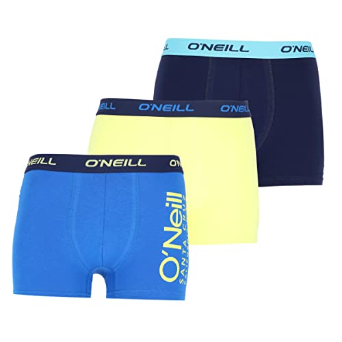 O'Neill | Herren Boxershorts | 3er Set | Season (as3, Alpha, l, Regular, Regular, Side Logo - Princes Blue/Lime/Marin) von O'Neill