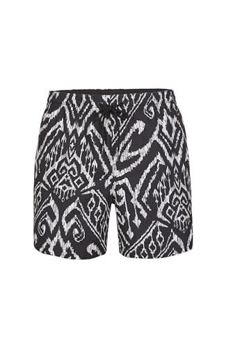 O'NEILL Herren Cali Print 15" Swim Shorts Badeshorts, 39034 Black Magic Carpet, L/XL von O'Neill