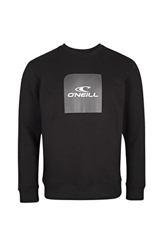 O'NEILL Herren Cube Crew Sweatshirt, Verdunkelung (Black Out), Small-Medium (3er Pack) von O'Neill