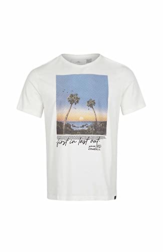 O'NEILL Herren Loren T-Shirt, 11010 Schneeweiß, M/L von O'Neill