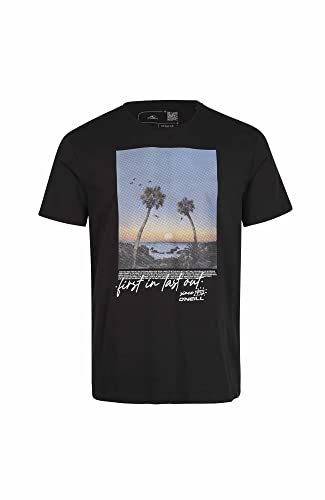 O'NEILL Herren Loren T-Shirt, 19010 Schwarz, L/XL von O'Neill