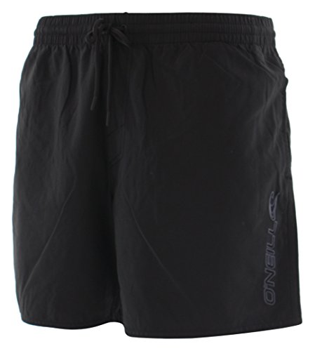 O'Neill Herren PM Solid Badeshorts, Schwarz, M von O'Neill