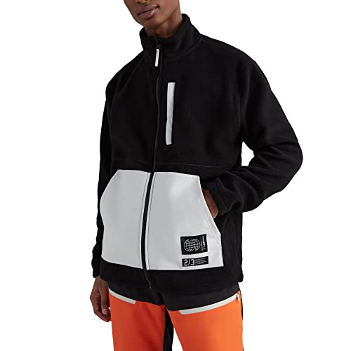 O'NEILL Herren Progressive Colorblock Fleece, Verdunkelung (Black Out), M-L (2er Pack) von O'Neill