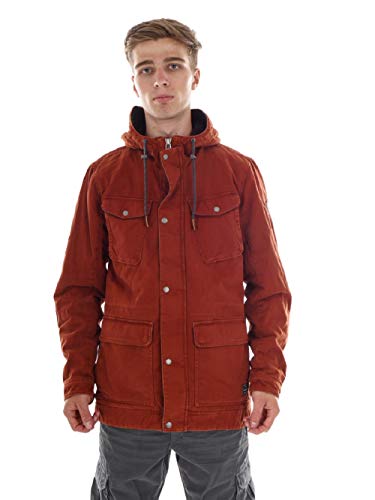 O`Neill Jacke Freizeitjacke Winterjacke Tahoe rot Teddy Cargo Kapuze (M) von O'Neill