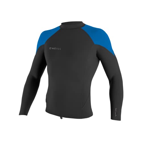 O'Neill Kids Unisex-Kinder Youth Reactor juvenil-2 1,5/1,0 mm L/S Top Neoprenanzüge, Schwarz/Ozeanblau, 14 Big Kids von O'Neill