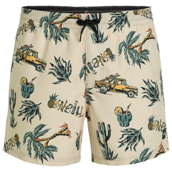 O'Neill - Mix & Match Cali Print 15'' Swim Shorts - Badehose Gr L;M;S;XL;XXL oliv;türkis von O'Neill