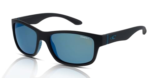 O'Neill ONS-9029 2.0 Herren Sonnenbrille 104P Matt Black/Blue/Blue Mirror, Schwarz von O'Neill