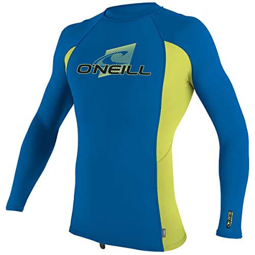 O'Neill Rash Guard Kinder Premium Skins L/S Ocean/Electric Lime/Ocean 14 von O'Neill