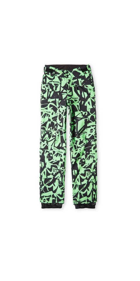O'Neill Skihose HAMMER PRINTED PANTS Green Scribble von O'Neill