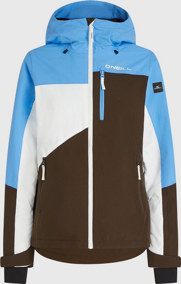 O'Neill Skijacke FWC'Cruz TRIPLE SNOW JACKET BLUE POPPY COLOUR BLOCK von O'Neill