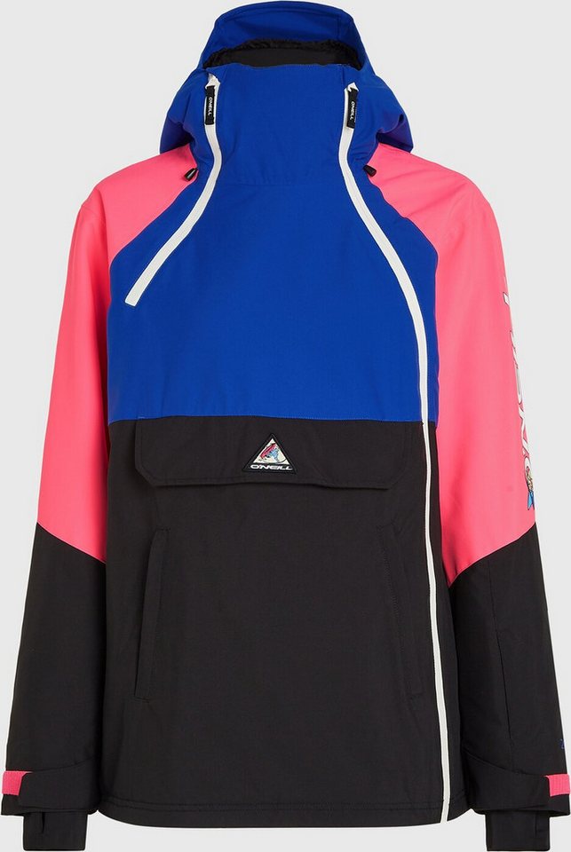 O'Neill Skijacke FWC'Play ASYMMETRIC SNOW JACKET Active Blue Colour Block von O'Neill
