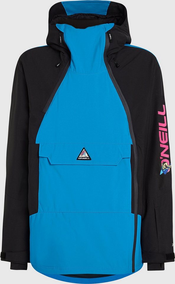 O'Neill Skijacke FWC'Play ASYMMETRIC SNOW JACKET Ocean Melody Colour Block von O'Neill