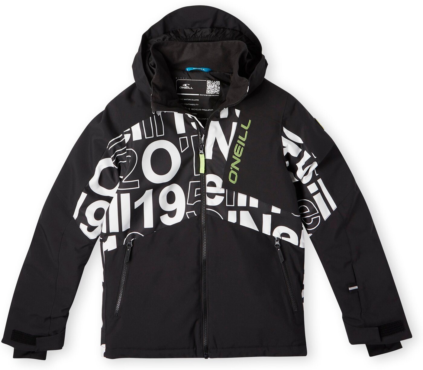 O'Neill Skijacke HAMMER AOP JACKET 31013 White Wording 1952 von O'Neill