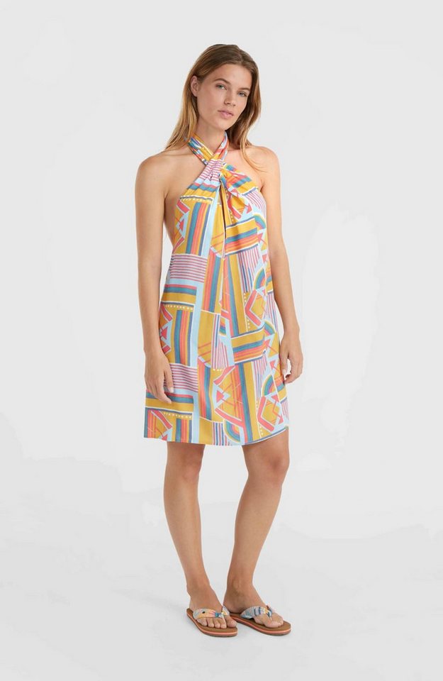 O'Neill Sommerkleid O'Neill Sommerkleid Naima Women of the Wave Yellow Art Geo von O'Neill