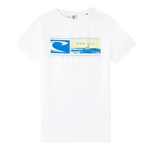 O'Neill T-Shirt für Jungen, Surf, Hybrid, Weiß, weiß, 11-12 Jahre von O'Neill