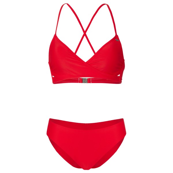 O'Neill - Women's Essentials Baay Maoi Fixed Set - Bikini Gr 44 rot von O'Neill