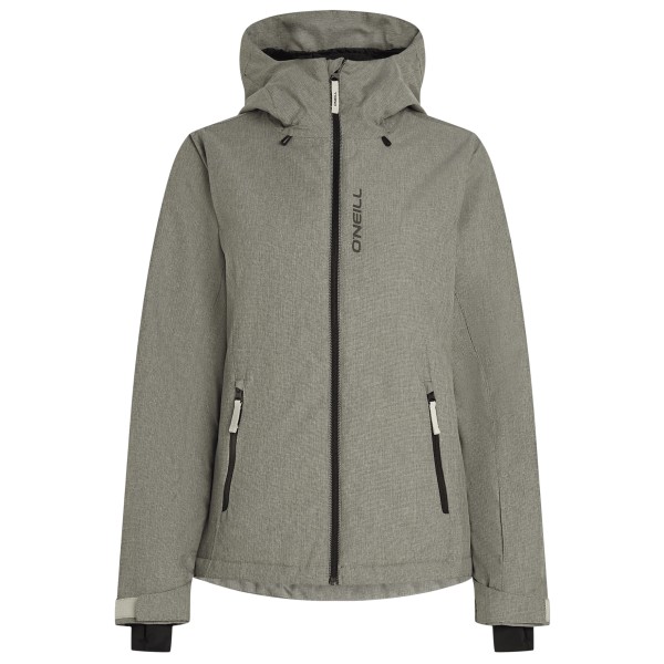 O'Neill - Women's FWC' Cruz Melange Snow Jacket - Skijacke Gr L grau von O'Neill