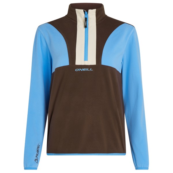 O'Neill - Women's FWC' Cruz Triple Polartec HZ Fleece - Fleecepullover Gr M braun/blau von O'Neill