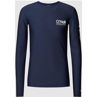 ONeill Badeshirt mit Label-Print Modell 'Cali' in Marine, Größe L von O'Neill