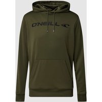 ONeill Hoodie mit Label-Stitching Modell 'RUTILE' in Oliv, Größe XL von O'Neill