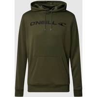 ONeill Hoodie mit Label-Stitching Modell 'RUTILE' in Oliv, Größe XXL von O'Neill